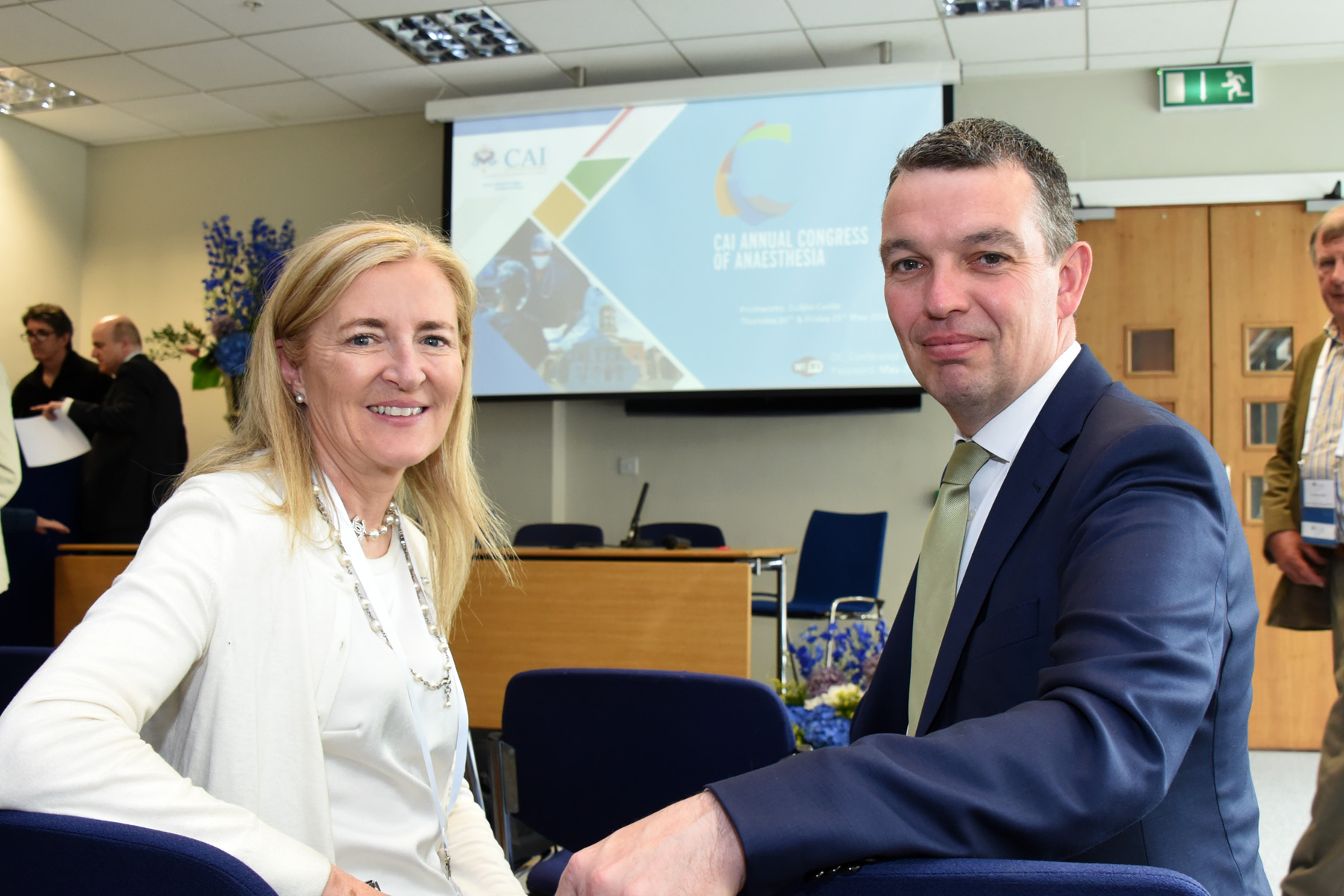 College of Anaesthesiologists of Ireland Annual Congress 2018 - Prof Ellen O’Sullivan and Mr Martin McCormack