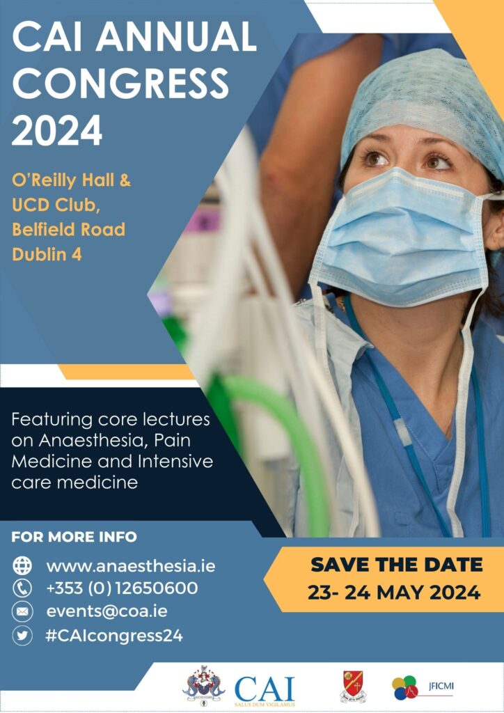 Congress 2024 save the date Armstrong Medical | Medical Device Manufacturer