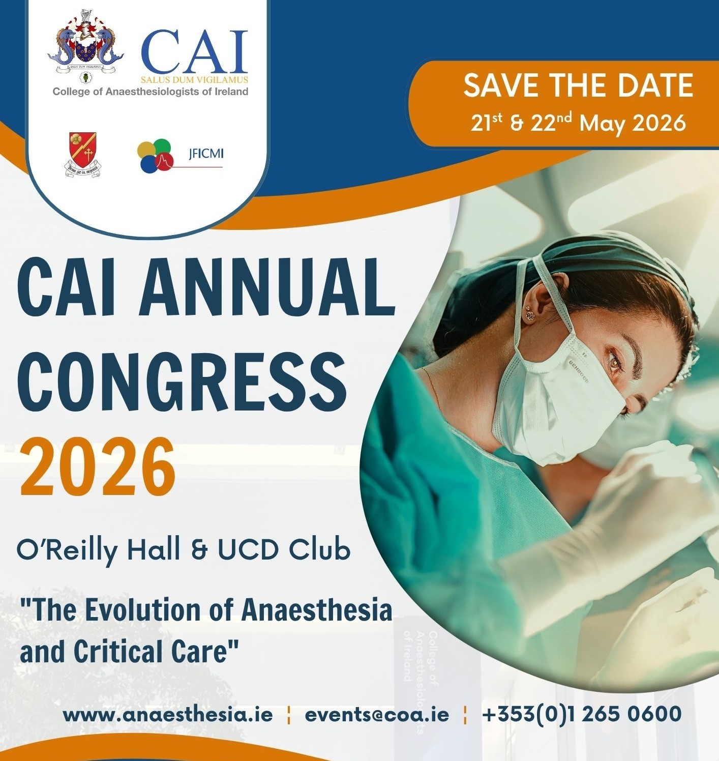CAI Congress 2026 poster - 2